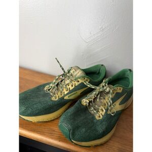 Brooks Launch 7 Run Lucky Mens‎ Running Shoes Green Gold Shamrock 1103241D332 10